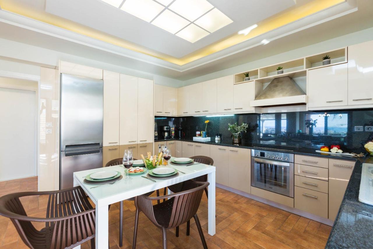 Villa Anemeli - Luxury Pool Villa With Gorgeous Seaview Kíssamos Екстериор снимка